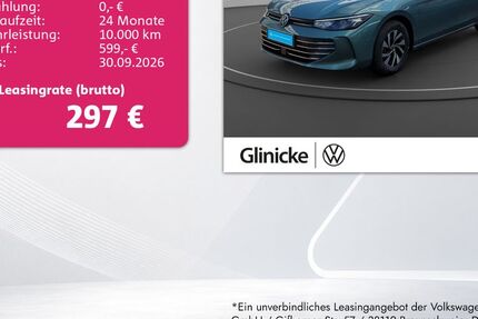 VW Passat Variant 10.500 km 34.250 &euro; Weimar 99423