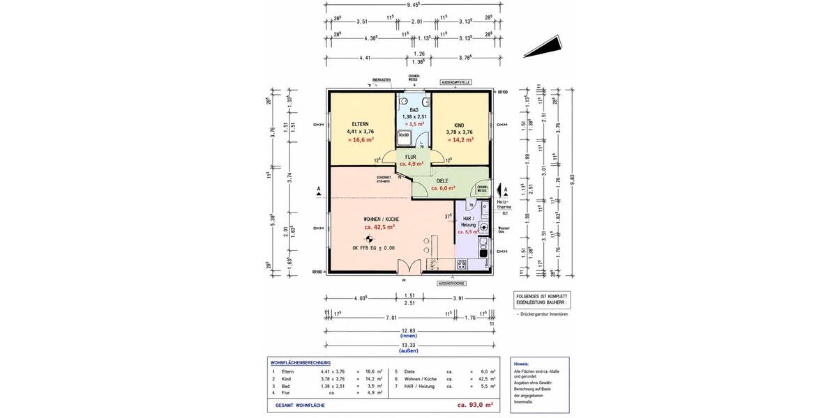 Bungalow Magdala - 3 Zimmer, 95 m&sup2;, 680.000&euro; | Angebot:27480816