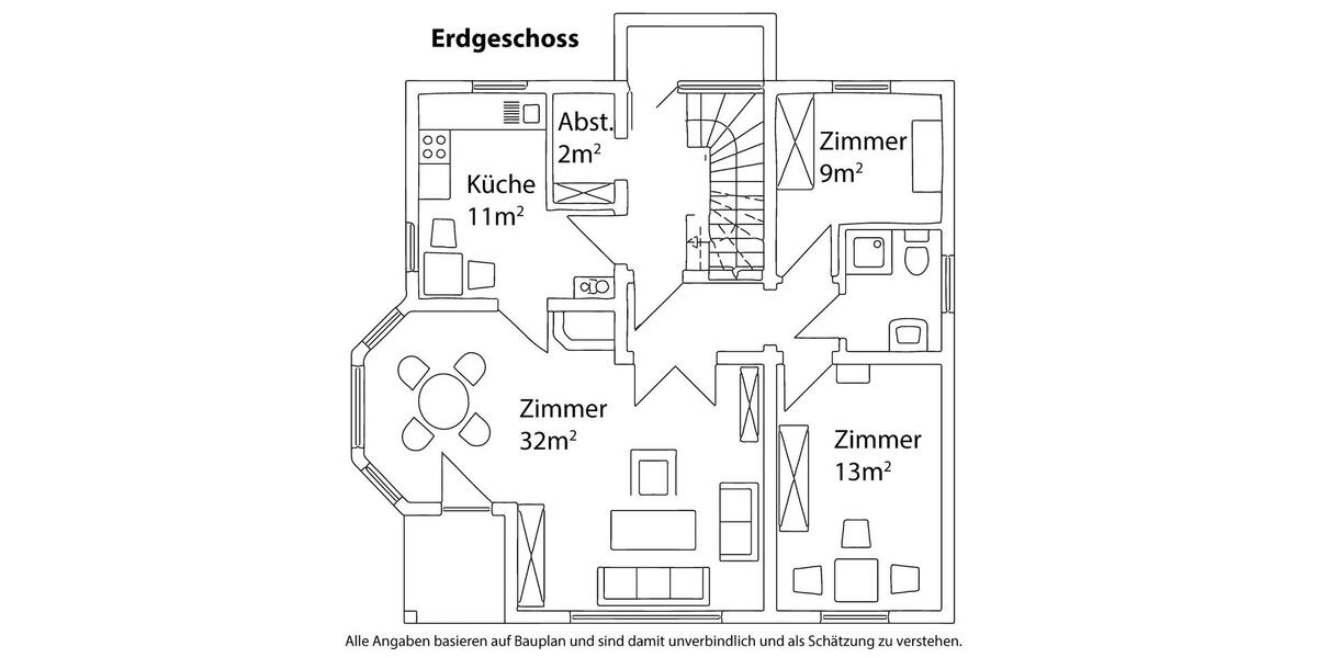 Einfamilienhaus Apolda - 6 Zimmer, 140 m&sup2;, 350.000&euro; | Angebot:27430196
