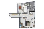 Dachgeschoßwohnung Naumburg (Saale) - 3 Zimmer, 100 m&sup2;, 580&euro; | Angebot:25719584