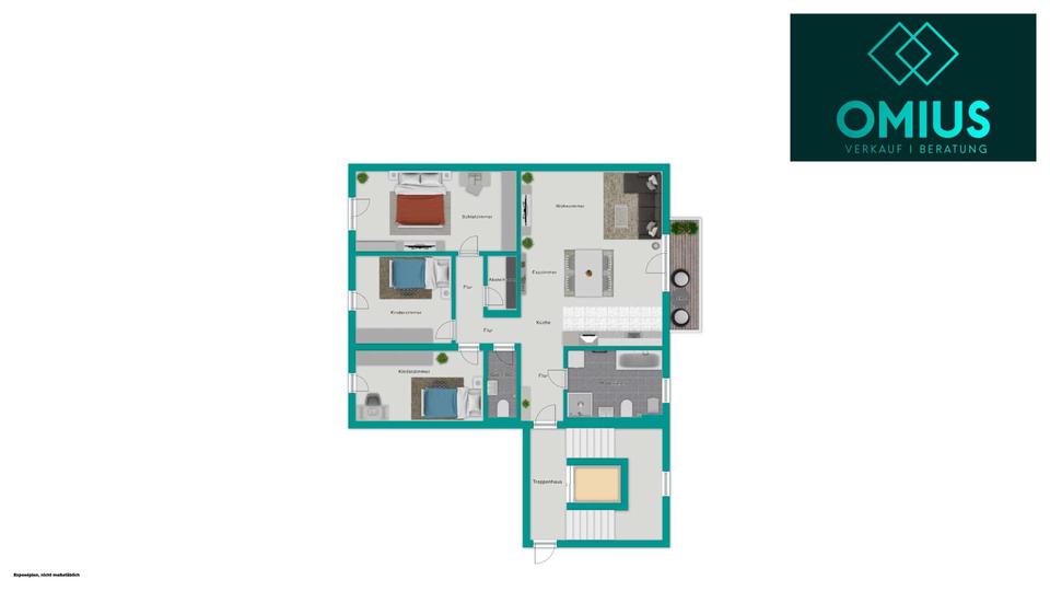 Etagenwohnung Jena - 4 Zimmer, 120 m&sup2;, 1.800&euro; | Angebot:26415392