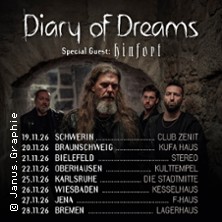 Diary Of Dreams - Tour 2026 27.11.2026 F-Haus