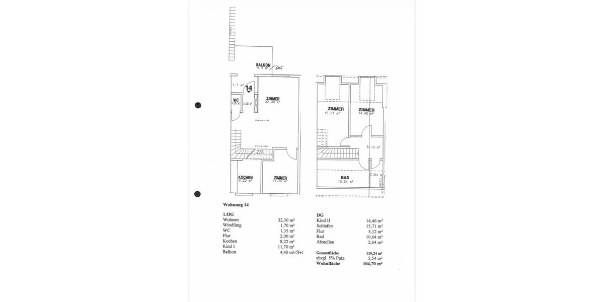 Maisonettenwohnung Weimar - 4 Zimmer, 104 m&sup2;, 380.000&euro; | Angebot:27476010