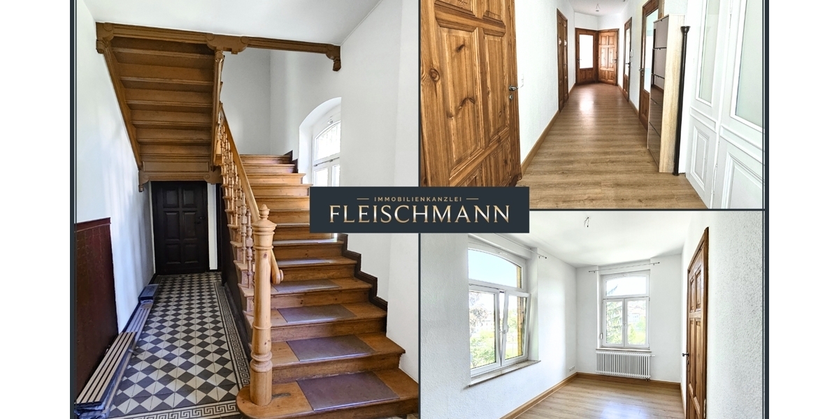 Exklusives Zweifamilienhaus in Pößneck: Eine Synthese aus Historie und Moderne - Zweifamilienhaus Pößneck | Angebot:25856998