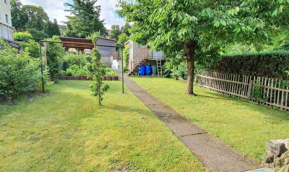 **keine Käuferprovision** Wohn- und Geschäftshaus in Pößneck mit schönem Garten - Mehrfamilienhaus, Wohnhaus Pößneck | Angebot:26633287
