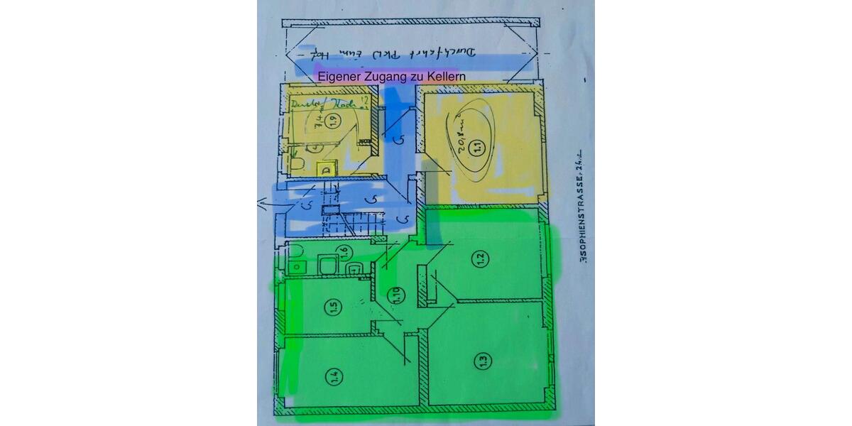 Etagenwohnung Jena - 5 Zimmer, 110 m&sup2;, 330.000&euro; | Angebot:27455963