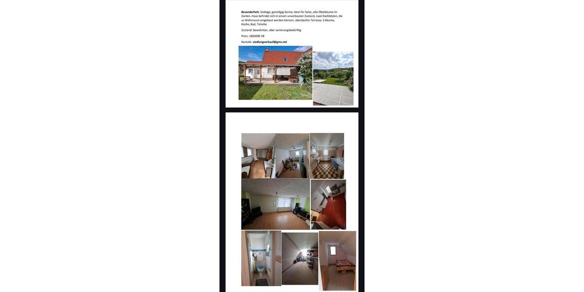 Doppelhaushälfte Rudolstadt - 5 Zimmer, 110 m&sup2;, 180.000&euro; | Angebot:26889013